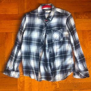 Women’s BLL NY Soft Plaid Shirt - Size XS/TP